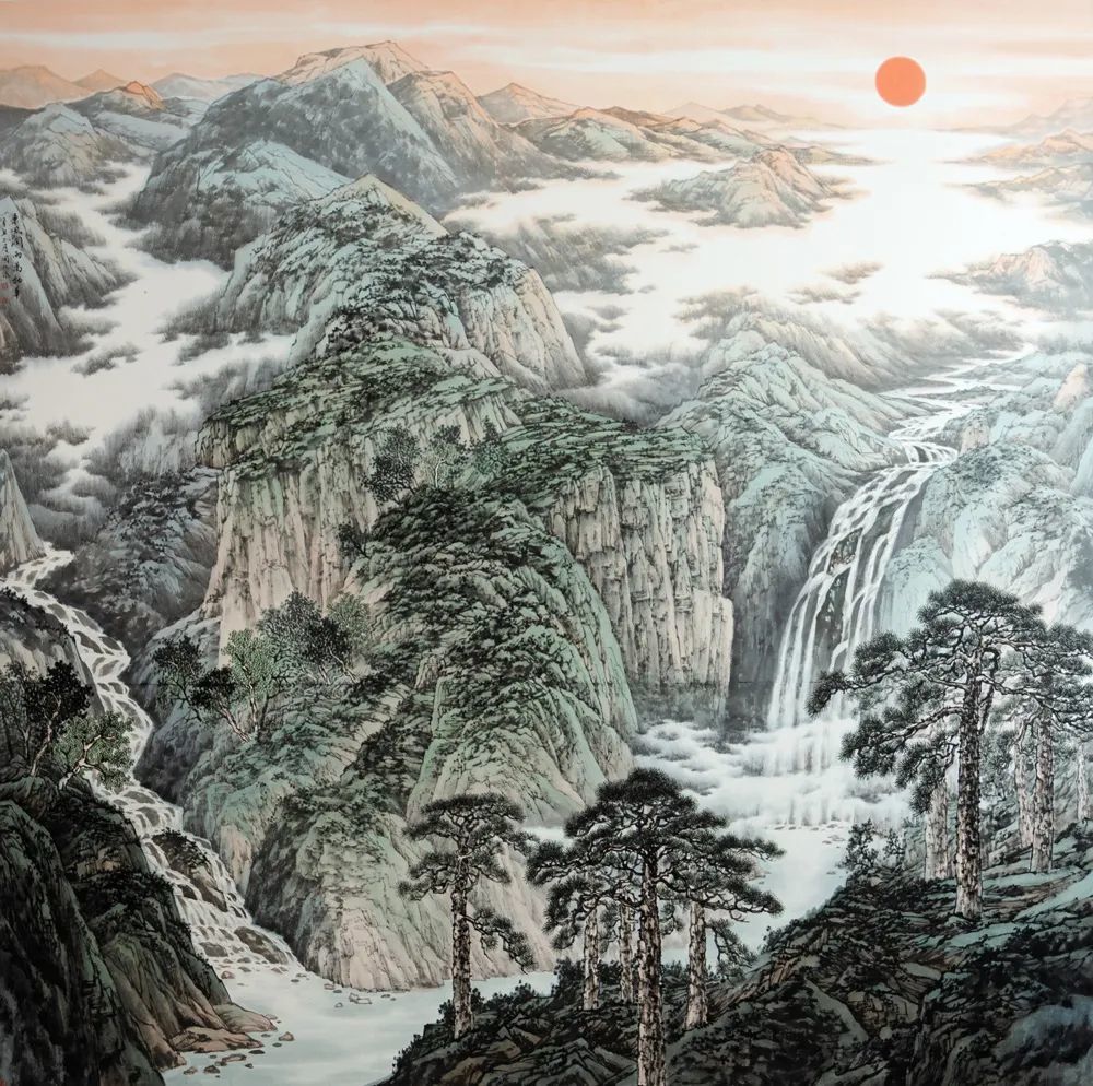 周化永丹青追梦水墨本色中国当代书画名家云个展