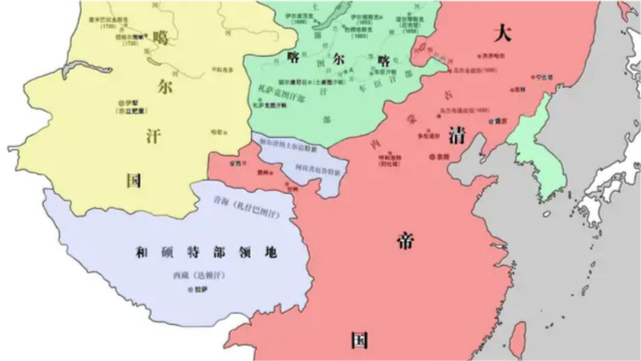 清准战争清朝为何用70年之久来平定准噶尔两者实力谁更强
