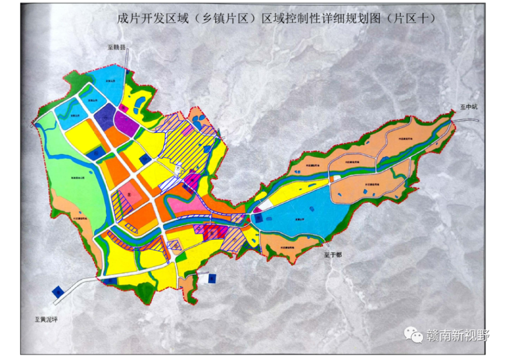 赣县区各乡镇控制性详细规划