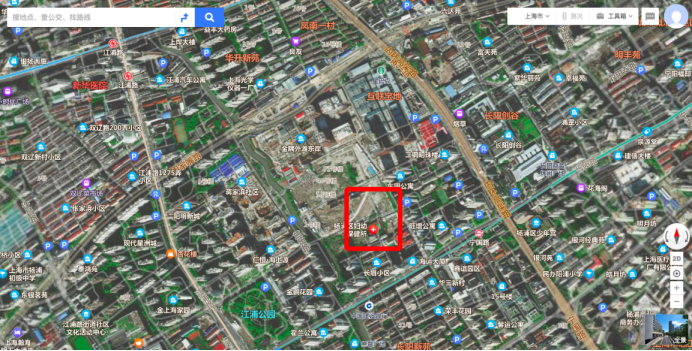 杨浦区江浦社区r-05地块(大桥街道115街坊)四至范围:东至:规划眉州路