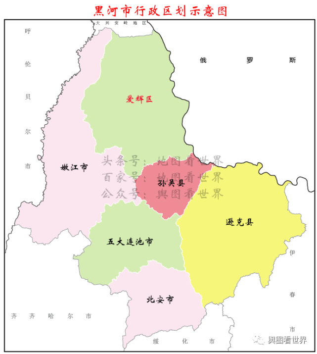 挑战最短留学距离——黑河市爱辉区一名女留学生距离学校直线距离不到