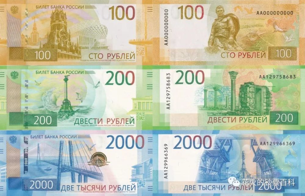 俄罗斯即将发行新版100卢布纸币纪念二战的新雕塑登上票面