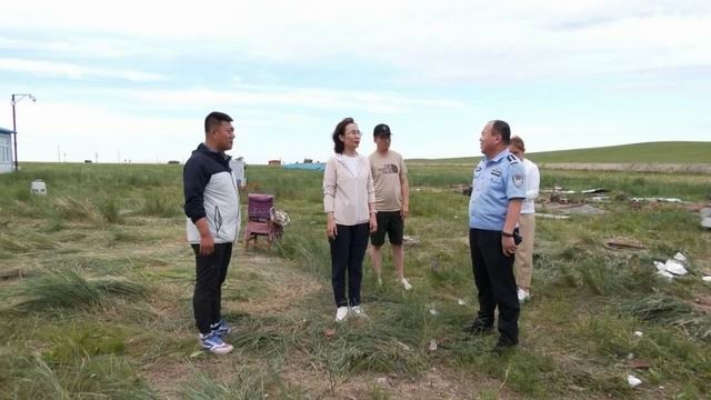 陶丽就旅发大会陈旗观摩活动筹备工作进行现场办公