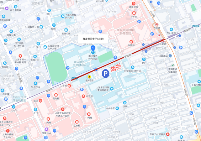 4考点:上海市第四中学地址:天钥桥路100号临时停车点:辛耕路南侧(天钥