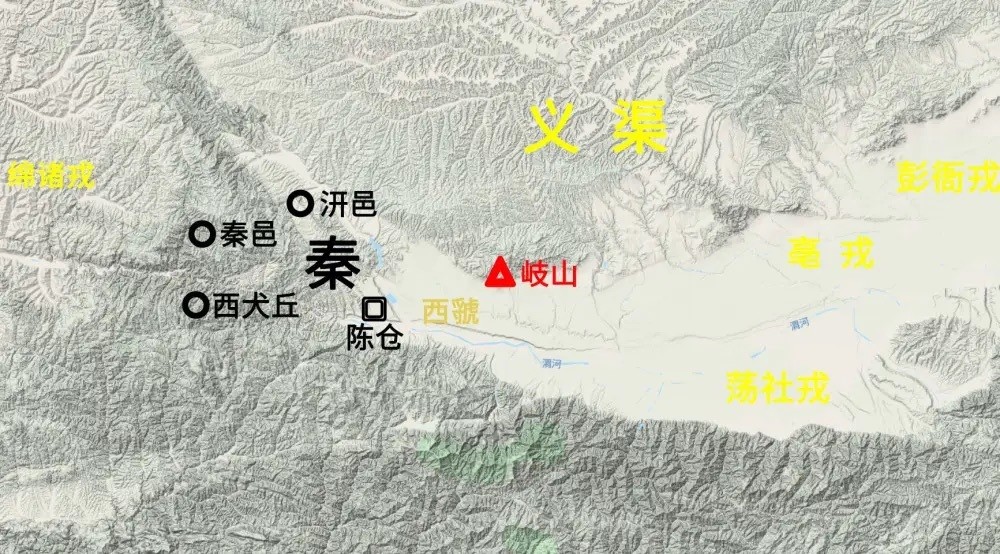 八百里秦川的来历秦襄公因支持平王迁都而获得立国特权