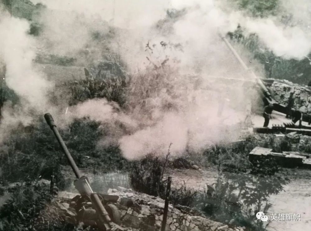 越军712大反扑我在老山前沿阵地拍摄了许多珍贵的战地照片