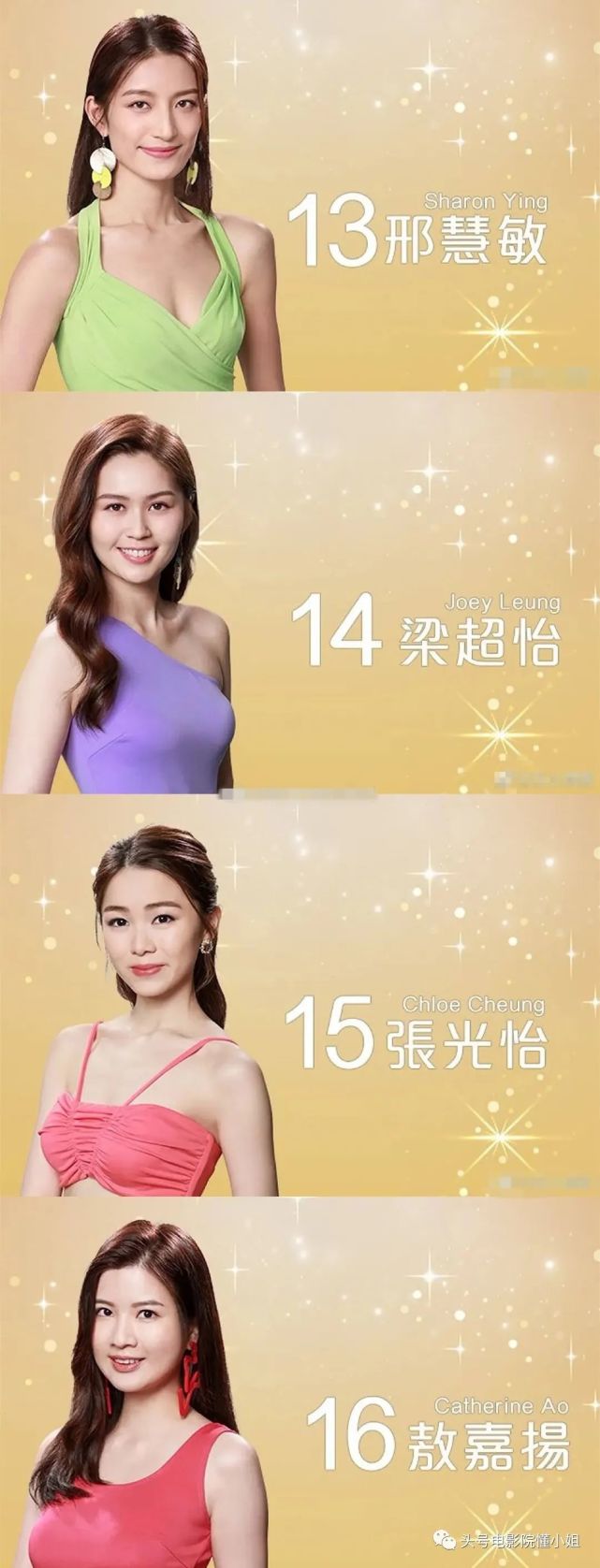 2022香港小姐20强出炉：星二代身高176，女学霸上过《非诚勿扰》-腾讯新闻