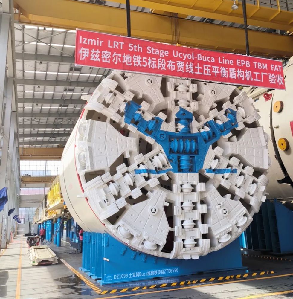 中国盾构机阔步海外铁建重工上半年海外新签合同额增长约126