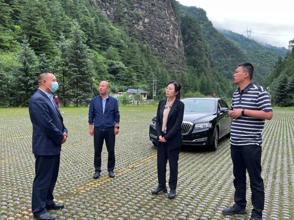 7月14日,县委副书记,政府县长马晓红调研防汛,地质