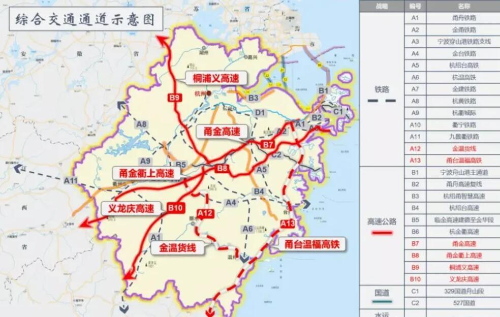 义龙庆高速公路义乌至龙泉段(金华段)就是浙江正在推进的一条高速公路