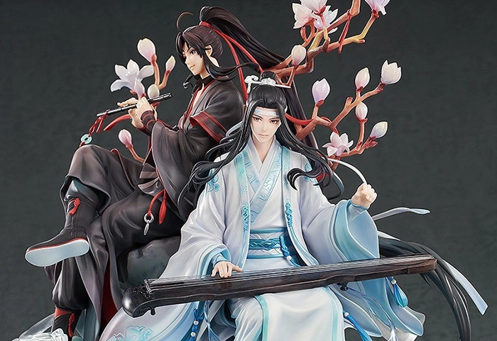 潮趣魔道祖师魏无羡蓝忘机不羡仙ver手办双人场景