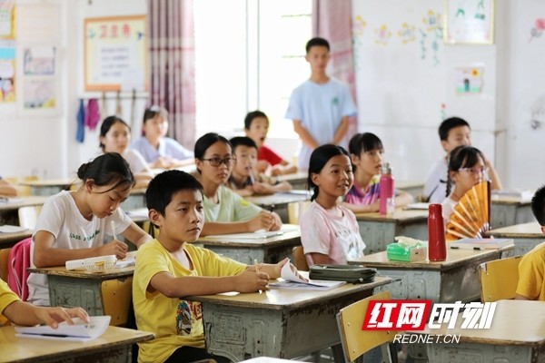 湖南中医药大学学子“三下乡”把中医药健康知识融入支教(图2)