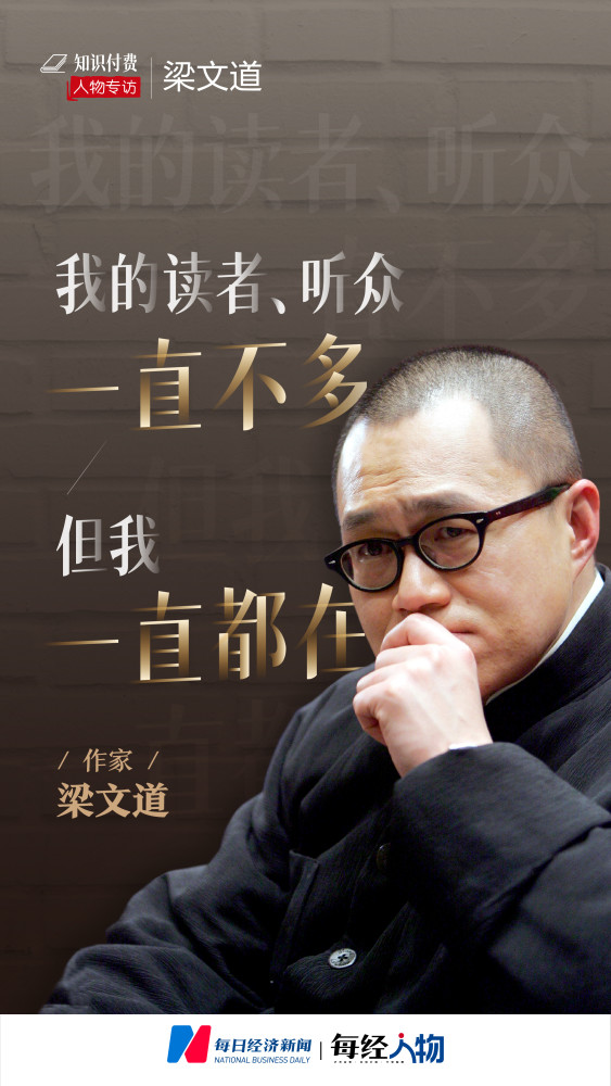 专访不温不火梁文道