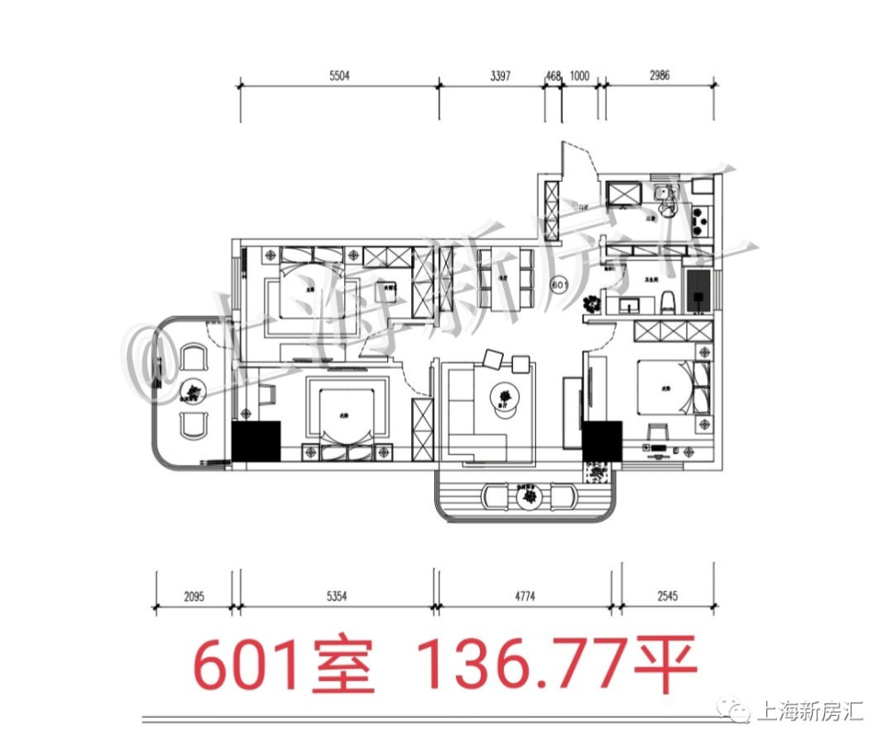 上海普陀苏河湾名庐普陀内环内长寿路板块在售8套建面约99136㎡23房大