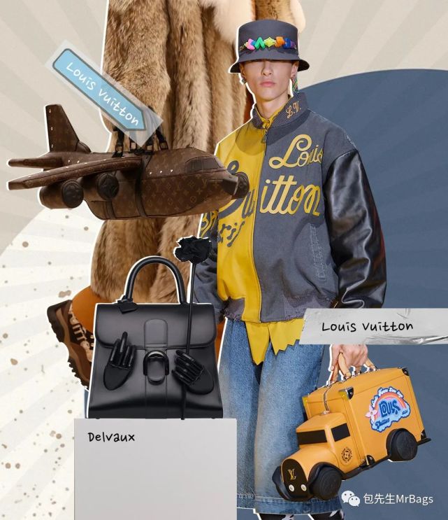 的delvaux la singularité,louis vuitton最新一季的小汽车包等等