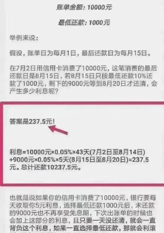 信用卡逾期银行流水过大 腾讯网