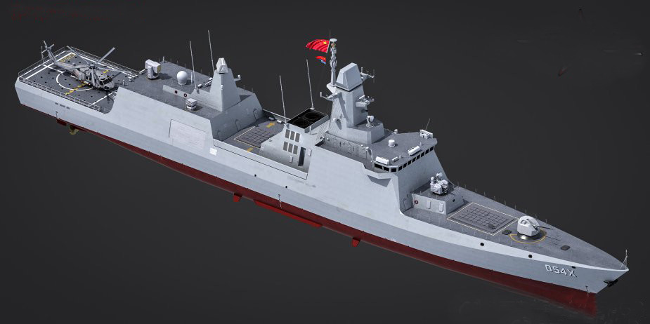 近可海上巡逻反潜远能护航防空海军需要60艘054b型护卫舰