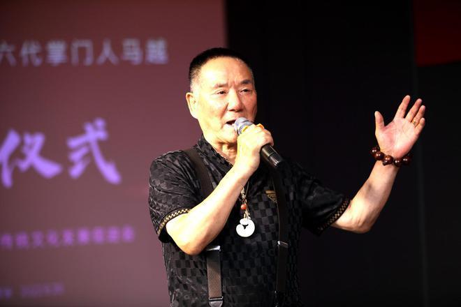 马氏通备武艺第六代掌门人马越收徒张鑫仪式圆满举行