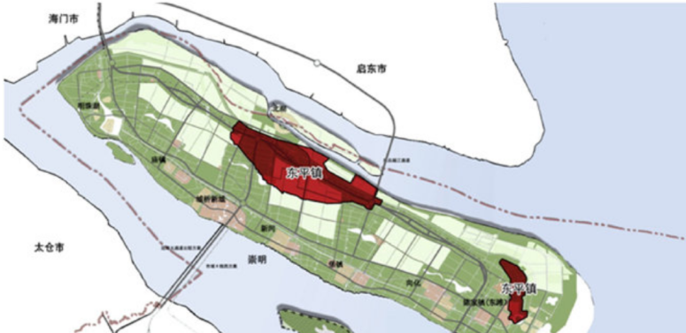 湖是崇明区东平镇的北边一条狭长形海湾,2002年成湖,2003年7月,在黄瓜