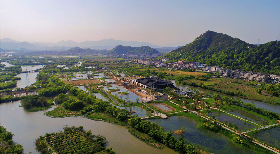 台州市鉴洋湖湿地公园项目一期土地征迁全面展开