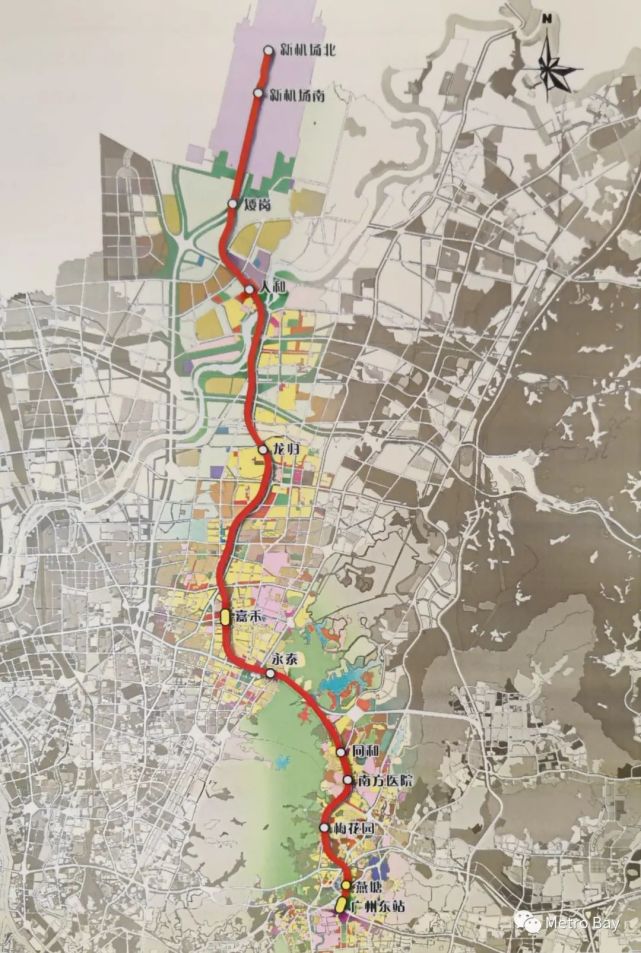 从“机场线”到“通勤线”：广州地铁3号线北延段的规划往事_腾讯新闻