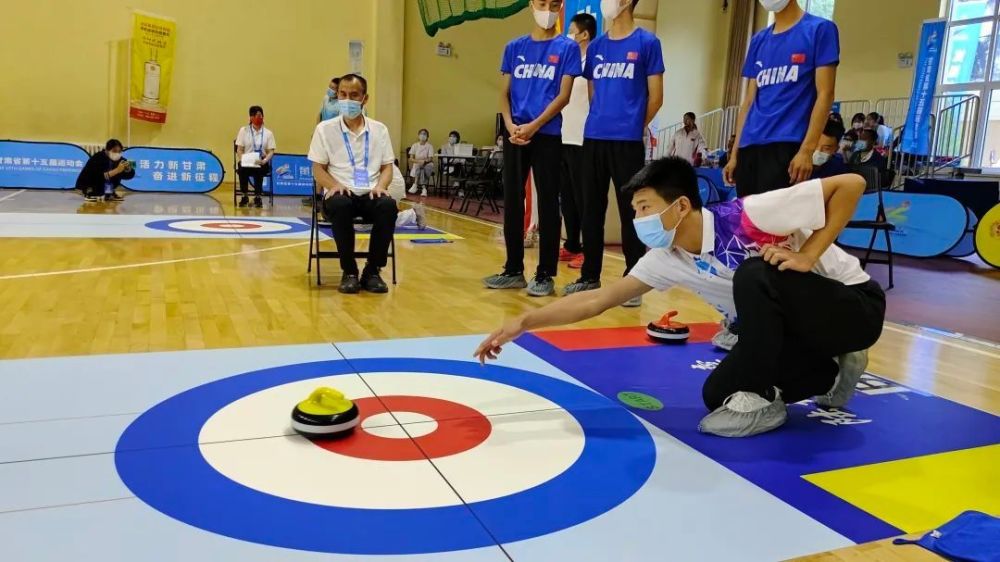 甘肃省第十五届运动会青少年组陆地冰壶比赛8月30日开赛