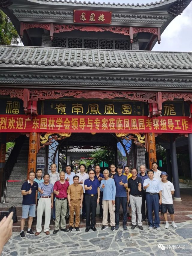 八叔的故事与岭南凤凰园—广东园林学会专家考察纪实