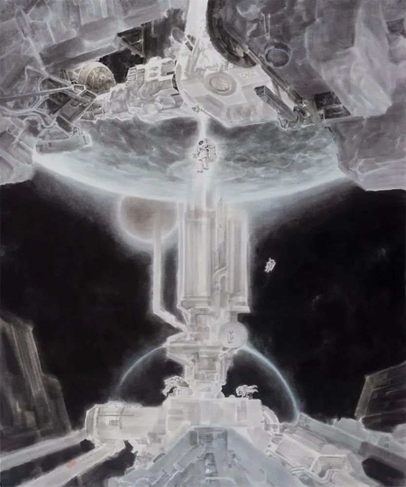 中国画 280cm×546cm 2019年张见 齐鸣 李玉旺 李朋帮 李丹 管海龙