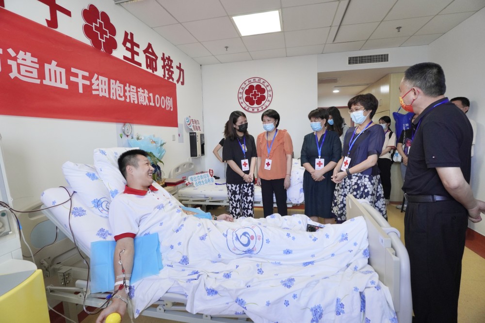 福州市迎来第100位造血干细胞捐献者