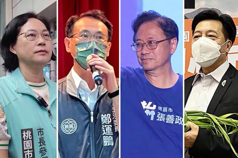 凌涛16日在台媒节目中表示,民进党公布的民调显示,郑运鹏赢张善政1或2