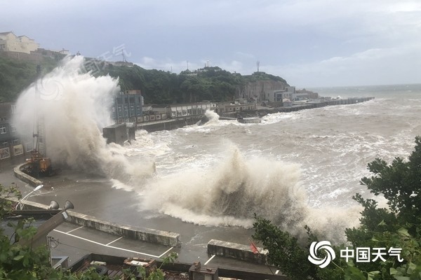 风暴潮又称"气象海啸 台风风暴潮增水大"梅花"恰逢钱塘江大潮,绍兴