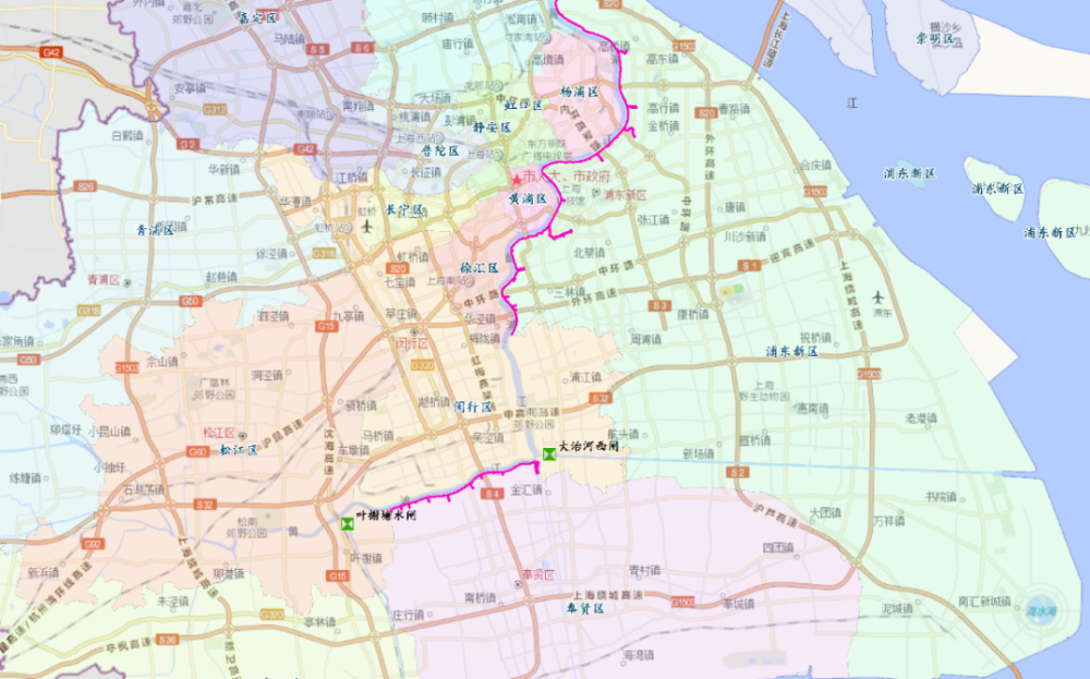 24座市管水利泵闸叶榭塘水利枢纽