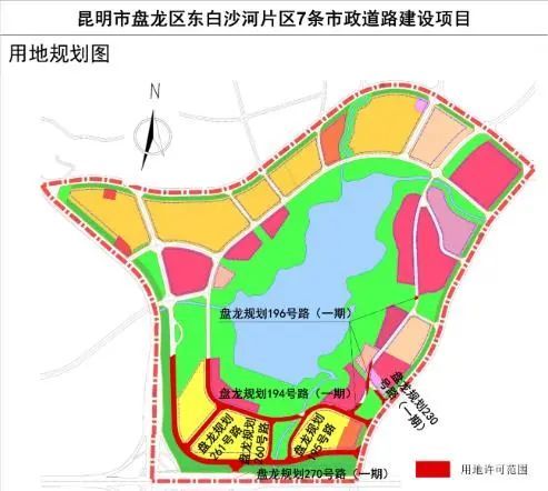 东白沙河7条道路即将开建先完善南部路网利好大华