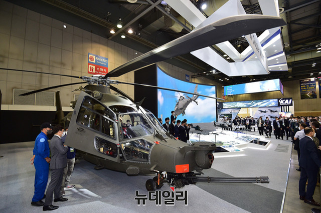 近日,2022年韩国防卫产业展(dx korea 2022)上,韩国航空宇宙工业公司