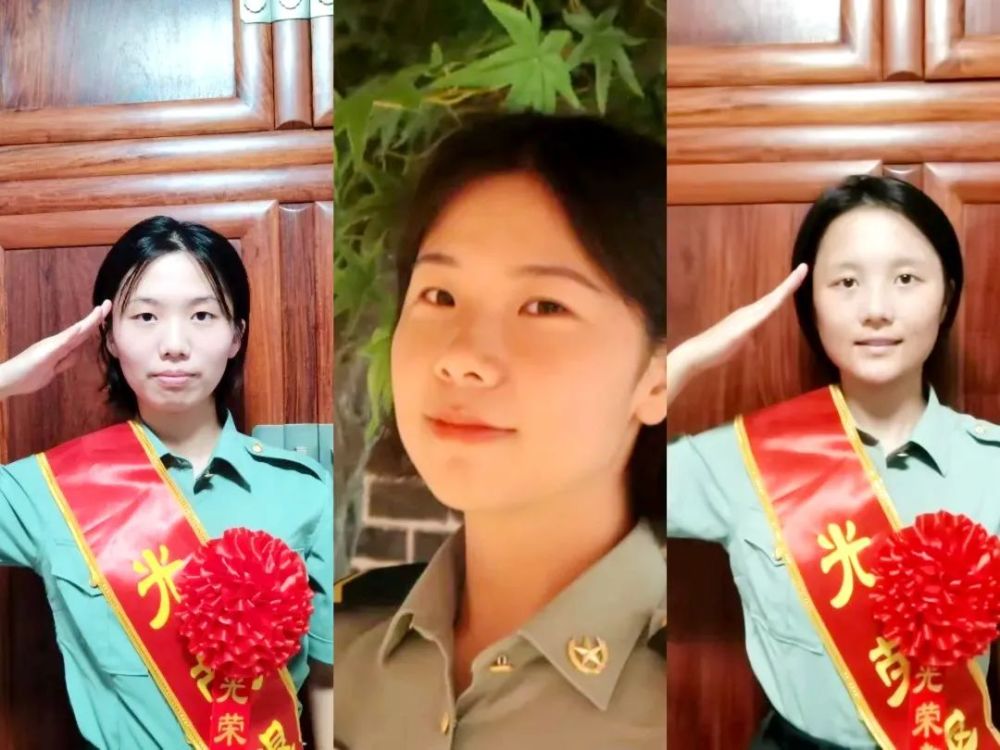 名退役女兵说谈起救人的经历黄女士还赠送锦旗▲由左至右依次为刘芯汝