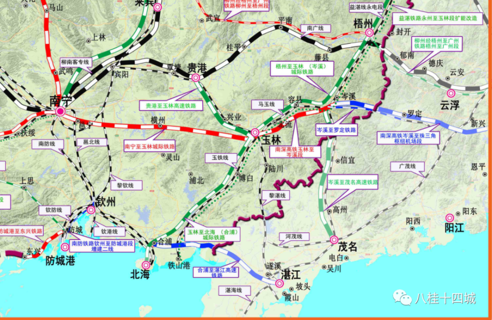 两广之间最坎坷的铁路岑罗铁路迎来新进展今年能开工吗