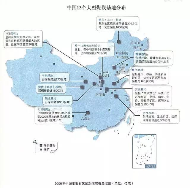 转发收藏关于煤炭的那点事煤种煤田储量运输流向