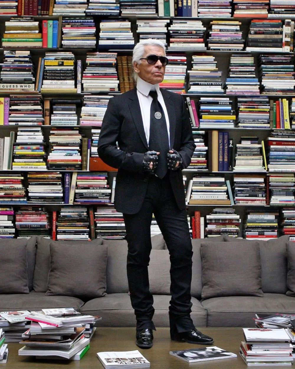 老佛爷karllagerfeld回春了