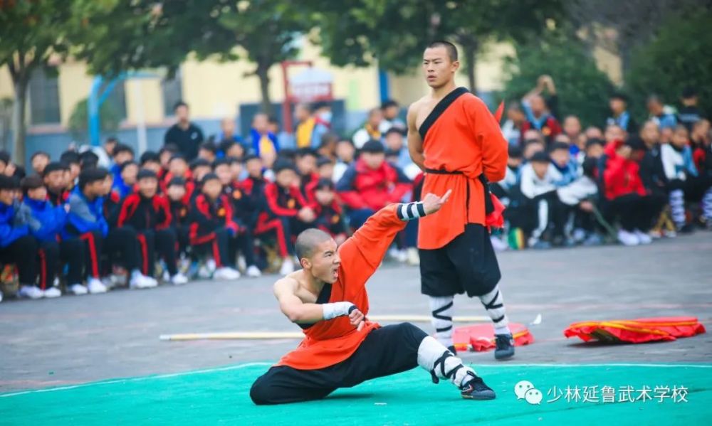 校运会延鲁武校套路比赛燃情开场精彩瞬间大放送