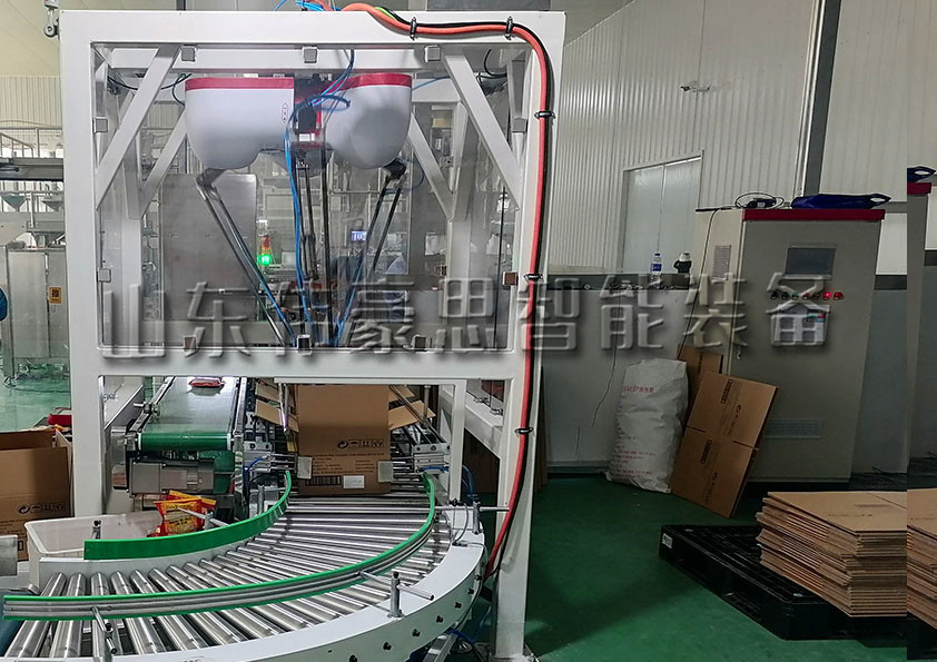 甜面酱全自动装箱机全自动装箱码垛线优势