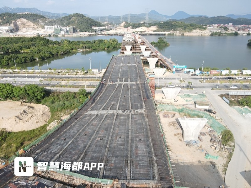 重磅泉州南安武荣大桥进入主体施工预计明年通车