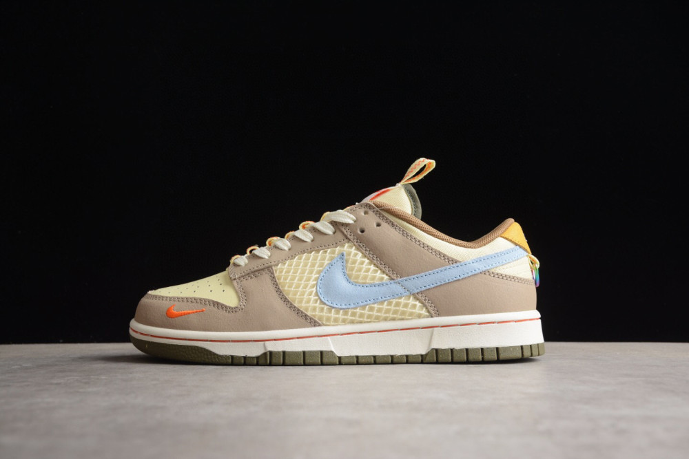 耐克nikedunklownikebyyoucoconutmik星星卡通插画绑带运动鞋