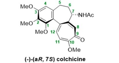 秋水仙素的分子结构(图片来源:参考文献1)虽然有毒,秋水仙素却在育种