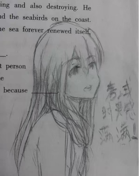 学渣的低分试卷火了,美术老师大赞有天赋,家长已经
