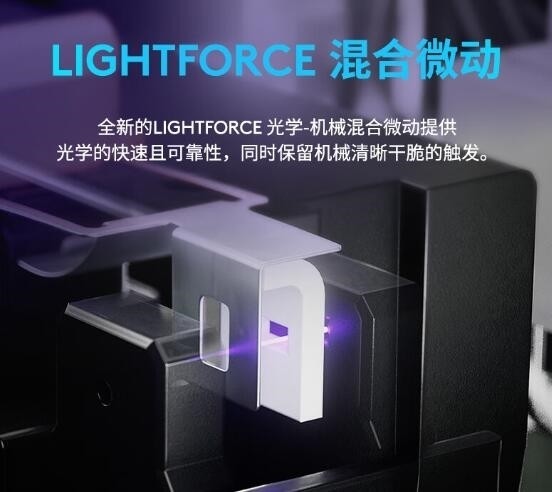 罗技g502x游戏鼠标开售hero25k传感器lightforce光学微动