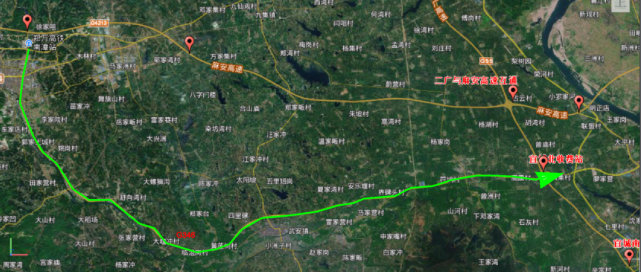 南漳到宜城麻竹高速段为30km,绕行g346国道后为42km,比绕行前增加12km