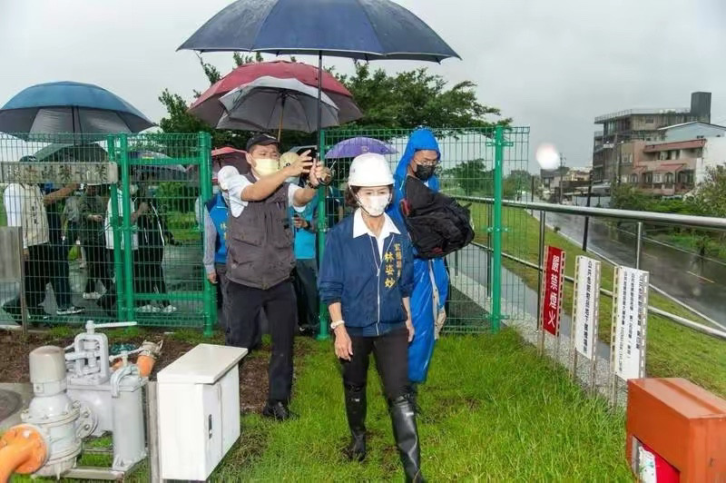 宜兰豪雨成灾3县长候选人勘灾也较劲