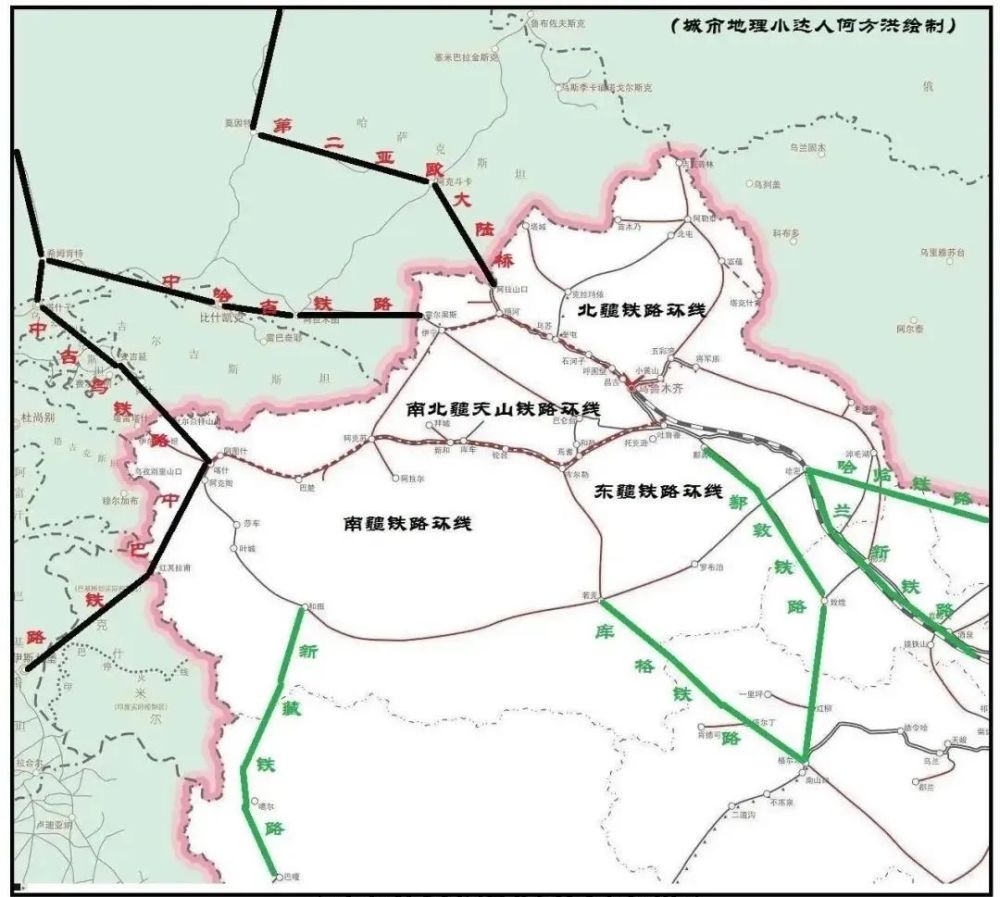 中吉乌铁路贯通之日便是新疆喀什经济腾飞之时