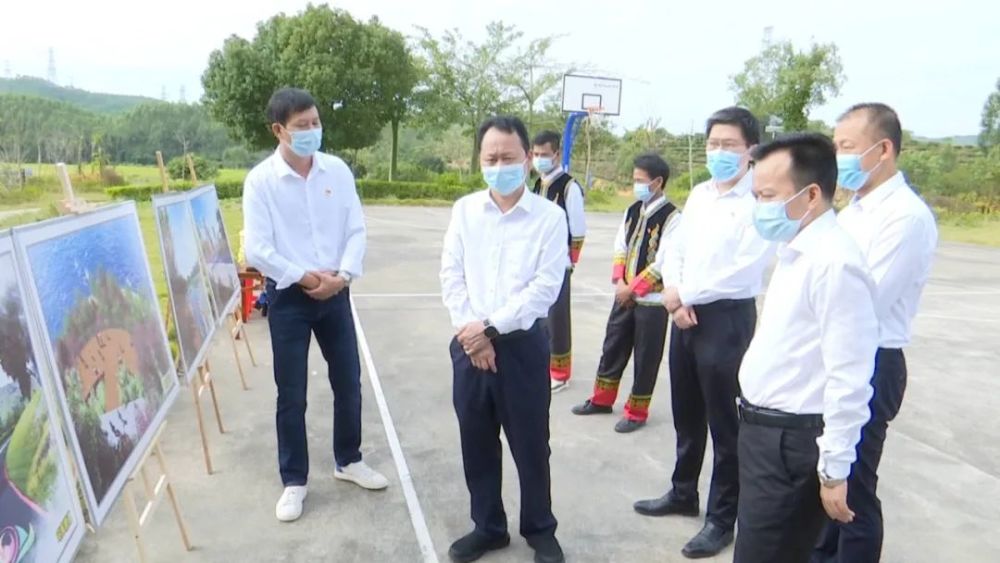 惠东县委书记邬泽勤率队到平山街道调研