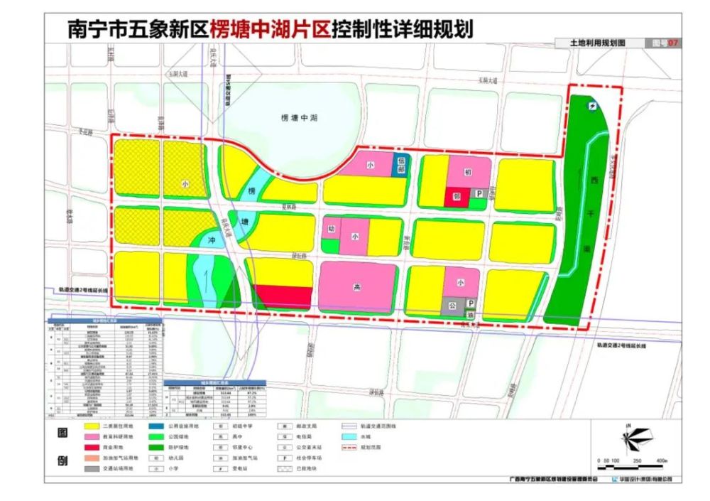 规划轨道交通配套中小学南宁这两个片区将有大变化